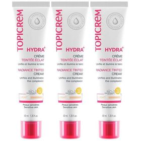 Topicrem Hydra+ Crème Teintée Éclat Light
