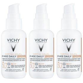 Vichy Capital Soleil Uv-Age Daily Spf50+ Pigment Light 40ml