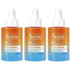 Avène Zon Hydraterend Ultra-Serum langdurige hydratatie SPF50+ | Zeer hoge zonnebescherming | Panthenol | Gevoelige huid