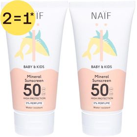 Naïf Minerale Zonnebrandcrème - SPF50 | 2=1*