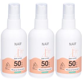 Naïf Minerale Zonnebrand Spray SPF50