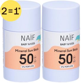 Naïf Baby & Kids Mineral Sun Stick SPF50 | 2=1*