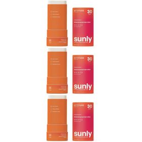 ATTITUDE™ Sunly Stick Solaire Fleur d'Oranger SPF30