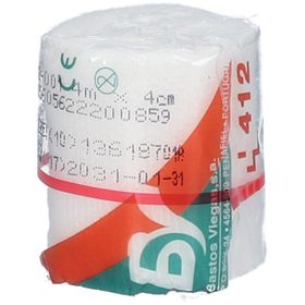 Zenolast Bande Gaze Elastique 4 cm x 4 m