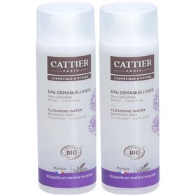 Cattier Eau Démaquillante Yeux Sensibles