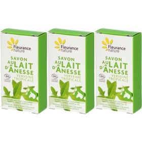 Fleurance Nature Donkey Milk Soap Tropical Verbena Bio