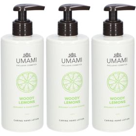 UMAMI Woody Lemons Lotion Mains Soin Bergamote & Cèdre