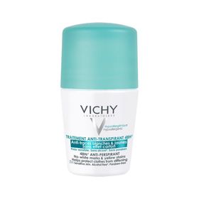 Vichy Deodorant Anti-Transpirant Anti-Sporen 48H | Gevoelige huid | Aluminiumzouten om effectief de zweetproductie te verminderen