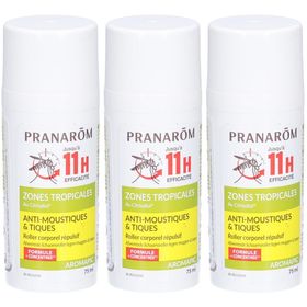 Pranarôm Aromapic Roller Anti-moustiques et Tiques | Zones tropicales | Répulsif