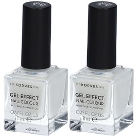 Korres KM Gel Effect Nail 02 Porcelain White