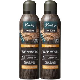 Kneipp Men Warm Woods Mousse de Douche Pin de Sibérie - Chêne