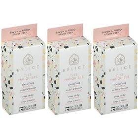 Bélice Îles Marquises Savon Froid Ylang Ylang Bio