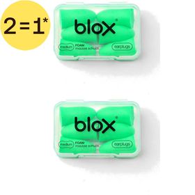 Blox Mousse Medium Groen Oordopjes | 2=1*