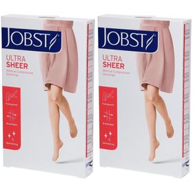 Jobst Ultrasheer Kniekous Klasse 1 AD Regular Softfit Natuur Medium