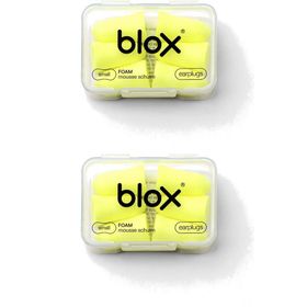 Blox Mousse Small Jaune Bouchons d'Oreilles