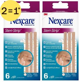 Nexcare™ Steri-Strip™ wondsluitstrips | 2=1*