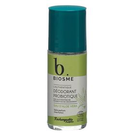 Biosme Déodorant Probiotique Eau d’Aloe Vera Roll-on Sans Parfum