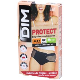 DIM Protect Menstruatieslip – wasbaar – Boxermaat 36-38 – Hevige vloed