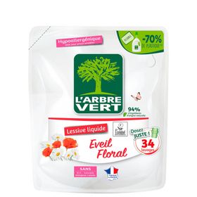 L'ARBRE VERT Navulling vloeibaar wasmiddel Floral awakening