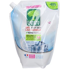 L'ARBRE VERT Navulling All-in-1 Gel Vaatwasser