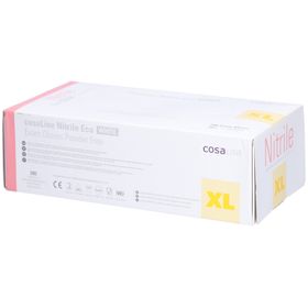 cosaLine UHS XL Nitril Eco - Poedervrije wegwerphandschoenen