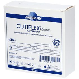 Master Aid® CUTIFLEX® Pansements Ronds Waterproof 25 mm