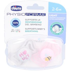 CHICCO Sucette Physiologique Physioforma Rose 2-6m