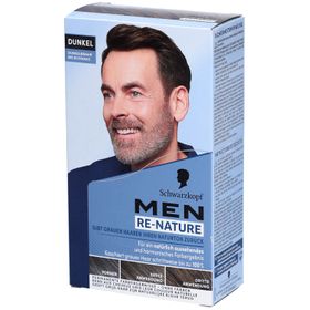Schwarzkopf Re-Nature donkerbruin tot zwart haarkleur voor mannen
