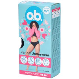 o.b.® Herbruikbaar menstruatieondergoed XS/S