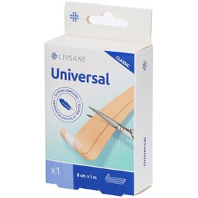 LIVSANE Classic Universel - Pansement découpable 8 cm x 1 m