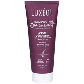 LUXÉOL Shampooing Épaississant Cheveux Fins +35 % d’Épaisseur