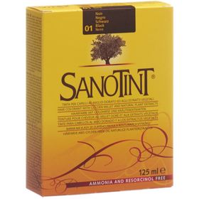 SANOTINT Teinture de cheveux 01 couleur noir