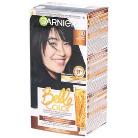 Garnier Belle Color Haarverf Stralende kleur - Nr. 80 Natuurlijk zwart
