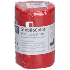 BORT StabiloColor® bandage 8 cm x 5 m rouge