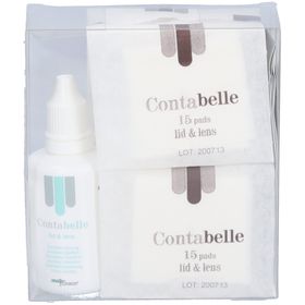 Contabelle Comfort Lid & Lens - Zachte reiniging voor de oogleden en contactlenzen