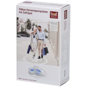 BORT Talonnette en silicone avec SoftSpot taille L