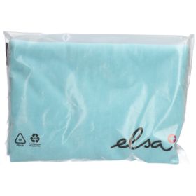 ELSA Kissenbezug 50x11cm Velours hellblau