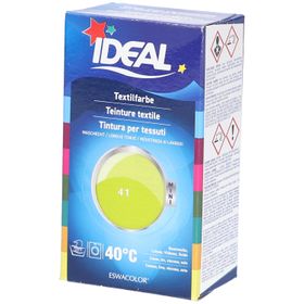 Ideal® MINI Textilfarbe No41 Vert citron pour coton, lin, viscose & soie
