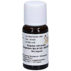 AROMASAN Huile essentielle de Gingembre bio