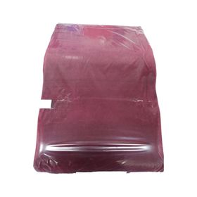 elsa Suisse Vein kussen, met fluwelen hoes, 50 x 22 cm, bordeauxrood