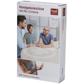 BORT Support pour poignet avec attelle en aluminium (attelle médiane) gauche