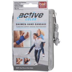 BORT ActiveColor® duim handverband maat M zwart