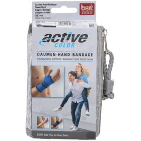 BORT ActiveColor® duim handverband maat L zwart