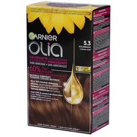 GARNIER Olia Permanente haarkleuring 5.3 Goudbruin