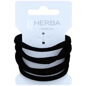 Herba Élastique pour Cheveux Noir – 5-6 cm