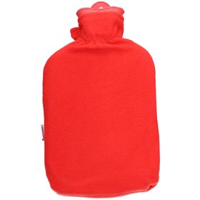 Sänger Bouillotte 2L – Housse Polaire Rouge