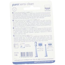 paro® Sensi Clean Vervangende opzetborstels