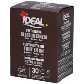 Ideal® Textilfarbe Schokolade Tout en un pour machines à laver