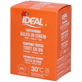 Ideal® Textilfarbe Orange Tout en un pour machines à laver
