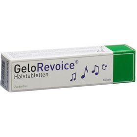 GeloRevoice® Zuigtabletten Zwarte bes-menthol